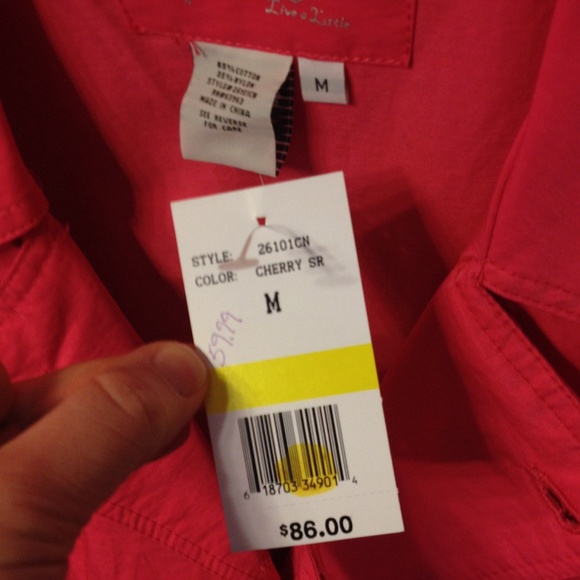 ⭐️HOST PICK 9/14 ⭐️ Live a Little Cherry Jacket - Picture 2 of 4